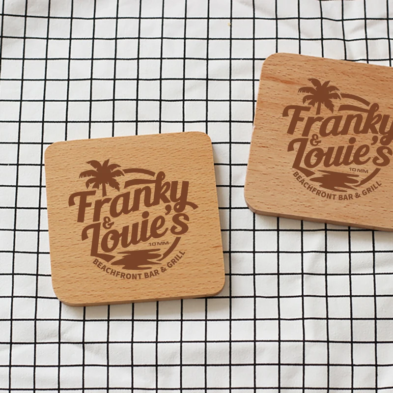 Custom Coaster for Drinks Square Wood Coasters Personalized Wooden Coaster Set of 25, Customized Logo Free Engraving, 80*80*10mm
Custom Coaster for Drinks Square Wood Coasters Personalized Wooden Coaster Set of 25, Customized Logo Free Engraving, 80*80*10mm