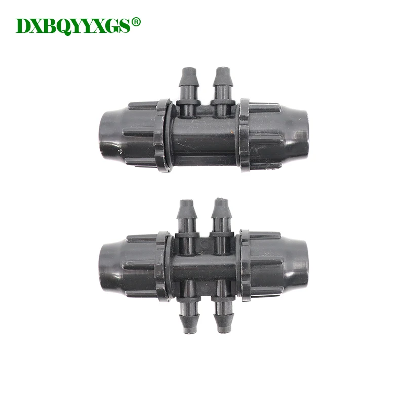 Automatic watering 8/11mm to 4/7mm hose connector Garden drip irrigation components 3/8'' to 1/4'' Thread Lock 2-4 way Connector
Automatic watering 8/11mm to 4/7mm hose connector Garden drip irrigation components 3/8'' to 1/4'' Thread Lock 2-4 way Connector