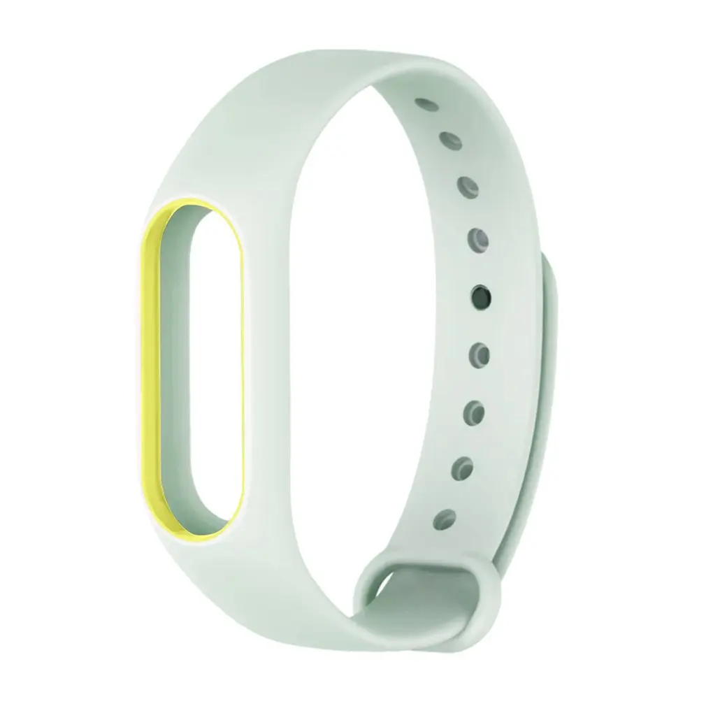 Silicone Replacement Wrist Strap For Mi Band 2 Fluorescent Accessory Xiaomi Anti-lost Health Sleep Wristband | Наручные часы