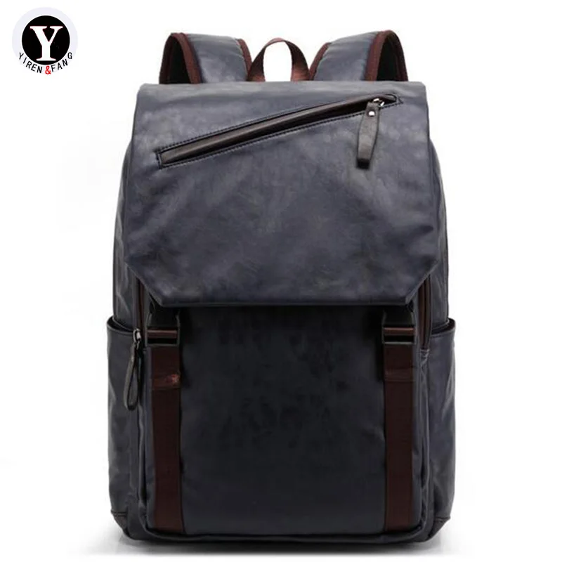 Yirenfang 2017 New PU Leather Laptop Backpack Men Famous Brands School Bags For Teenagers Designer Men Backpack Travel Bag
Yirenfang 2017 New PU Leather Laptop Backpack Men Famous Brands School Bags For Teenagers Designer Men Backpack Travel Bag