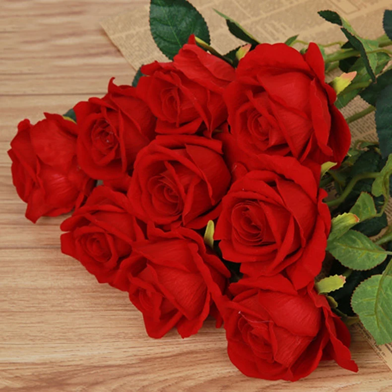 1pc Wedding Decorations Flowers Creative Artificial Flowers Silk Roses Wedding Home Hotel Office Decorations
1pc Wedding Decorations Flowers Creative Artificial Flowers Silk Roses Wedding Home Hotel Office Decorations