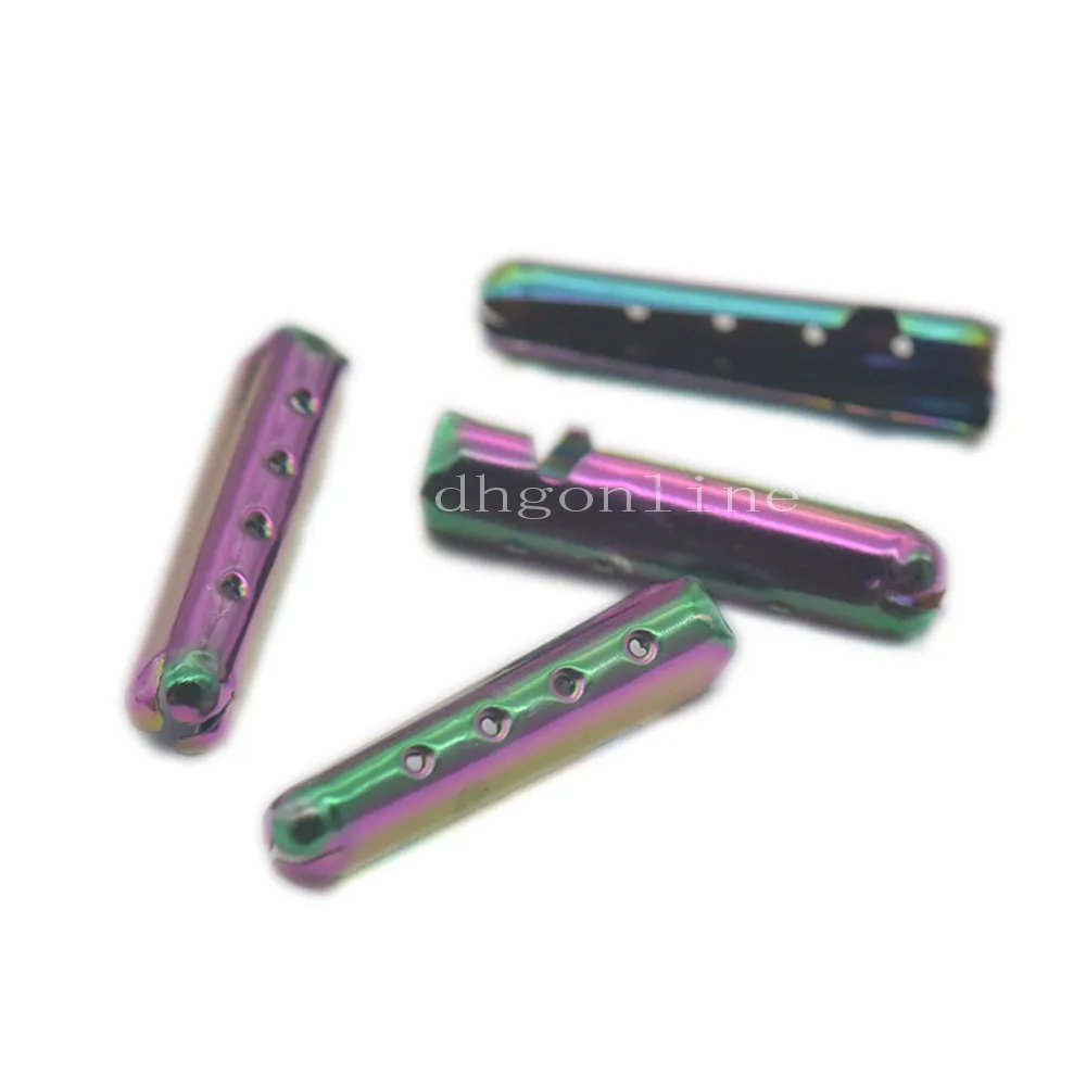 50 Pcs 4mmx23mm Shoelaces Tips Aglet Ends Lock Clips Metal For Replacement Shoes Head Choi zinc | Дом и сад