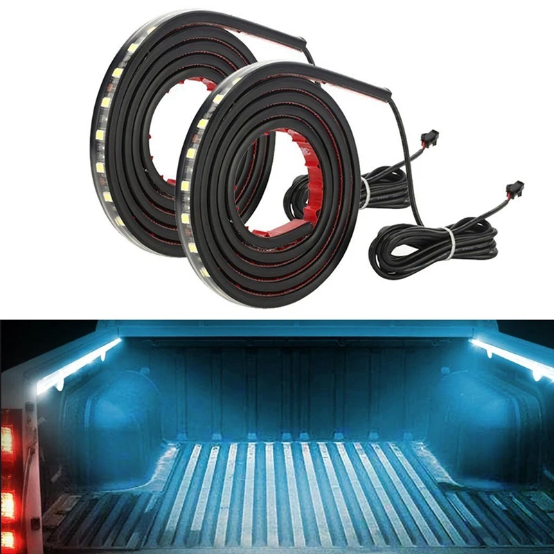 SITAILE 2Pcs 60" RGB LED Truck Lights Car Strip Lamp Lighting Kit Waterproof Car Interior Lighting Accessories for Pickup SUV RV
SITAILE 2Pcs 60" RGB LED Truck Lights Car Strip Lamp Lighting Kit Waterproof Car Interior Lighting Accessories for Pickup SUV RV