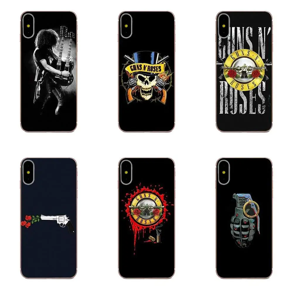 

Soft Rubber Shell Phone Case Guns N Roses For Galaxy Alpha Core Note 2 3 4 S2 A10 A20 A20E A30 A40 A50 A60 A70 M10 M20 M30