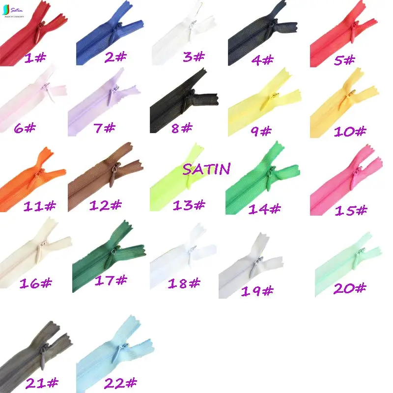 DIY Necessary Sewing Accessary 53CM 3# Nylon Lace Invisible Conceal Zippers (Many Color can be Choiced) S0123
DIY Necessary Sewing Accessary 53CM 3# Nylon Lace Invisible Conceal Zippers (Many Color can be Choiced) S0123