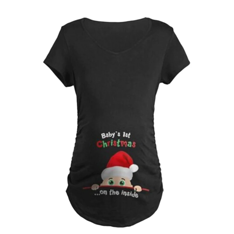 Plus Size Women T-shirts For Mother-To-Be Tops Pregnant Women Tops Printing Christmas Santa Claus Tshirts S~3XL RH003
Plus Size Women T-shirts For Mother-To-Be Tops Pregnant Women Tops Printing Christmas Santa Claus Tshirts S~3XL RH003