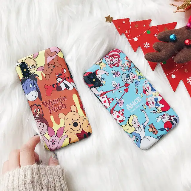 Marchcover Cute Cartoon Winnie bear pooh piglet tiger Alice IMD Phone case Soft TPU cover for iPhone X XS MAX 8 7 6S plus
Marchcover Cute Cartoon Winnie bear pooh piglet tiger Alice IMD Phone case Soft TPU cover for iPhone X XS MAX 8 7 6S plus