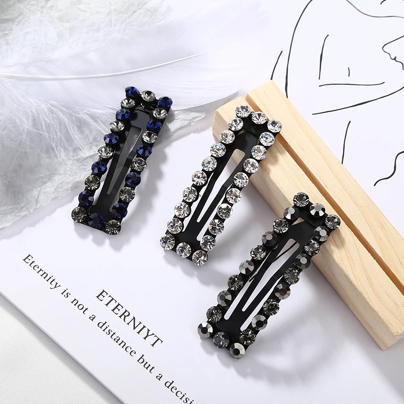 1PC Korean Hairpins Women Girls Crystal Rectangle Hair Clip Barrette Hairpin Hairband Clamp Barrettes Hair Accessories Headwear
1PC Korean Hairpins Women Girls Crystal Rectangle Hair Clip Barrette Hairpin Hairband Clamp Barrettes Hair Accessories Headwear