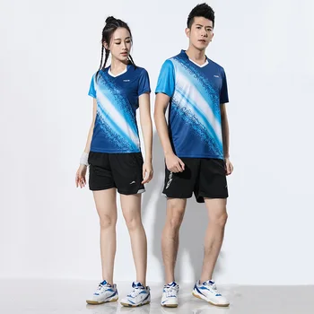Adsmoney Men Women Breathable Short Sleeve Sportswear Sports Clothing Set V-Neck Men's Badminton Shirt + Shorts
Adsmoney Men Women Breathable Short Sleeve Sportswear Sports Clothing Set V-Neck Men's Badminton Shirt + Shorts