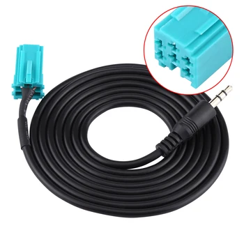 Car 6 Pin to 3.5mm Connector Auxiliary Cable For Renault Update List Automobile Data Line
Car 6 Pin to 3.5mm Connector Auxiliary Cable For Renault Update List Automobile Data Line
