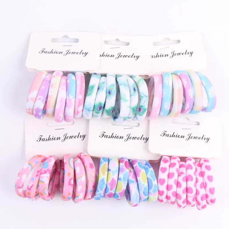 6pcs/Set Children Girls Colorful Printed Hair Rope Flower Beautiful Elastic Hair Bands Exquesite Print Elasticity Headwear
6pcs/Set Children Girls Colorful Printed Hair Rope Flower Beautiful Elastic Hair Bands Exquesite Print Elasticity Headwear
