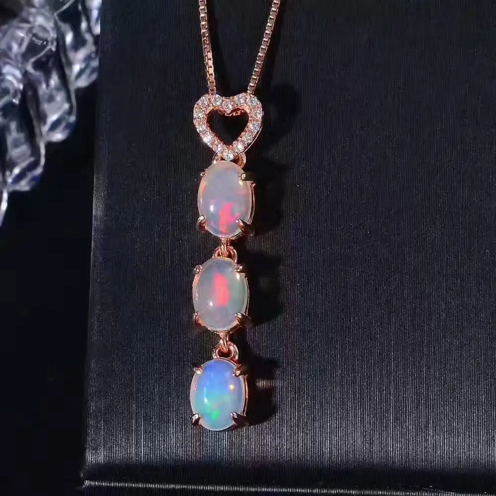 natural Multicolor opal pendant S925 Sterling silver Natural gemstone Pendant Necklace trendy Lucky beans women girl jewelry
natural Multicolor opal pendant S925 Sterling silver Natural gemstone Pendant Necklace trendy Lucky beans women girl jewelry