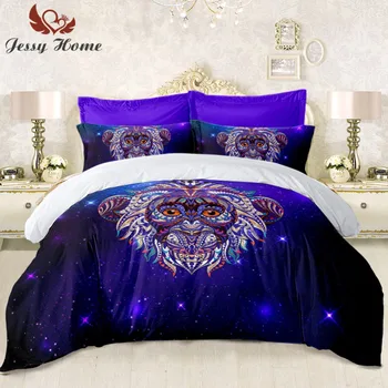 Animal Galaxy Series Monkey Pattern Bedding Set 3pcs Duvet Cover Set Bed Linens Coverlet with Pillow Covers Purple White Colors
Animal Galaxy Series Monkey Pattern Bedding Set 3pcs Duvet Cover Set Bed Linens Coverlet with Pillow Covers Purple White Colors