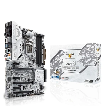 SABERTOOTH Z170 S tiger soul white TUF special forces Z170 game board used 90%new
SABERTOOTH Z170 S tiger soul white TUF special forces Z170 game board used 90%new