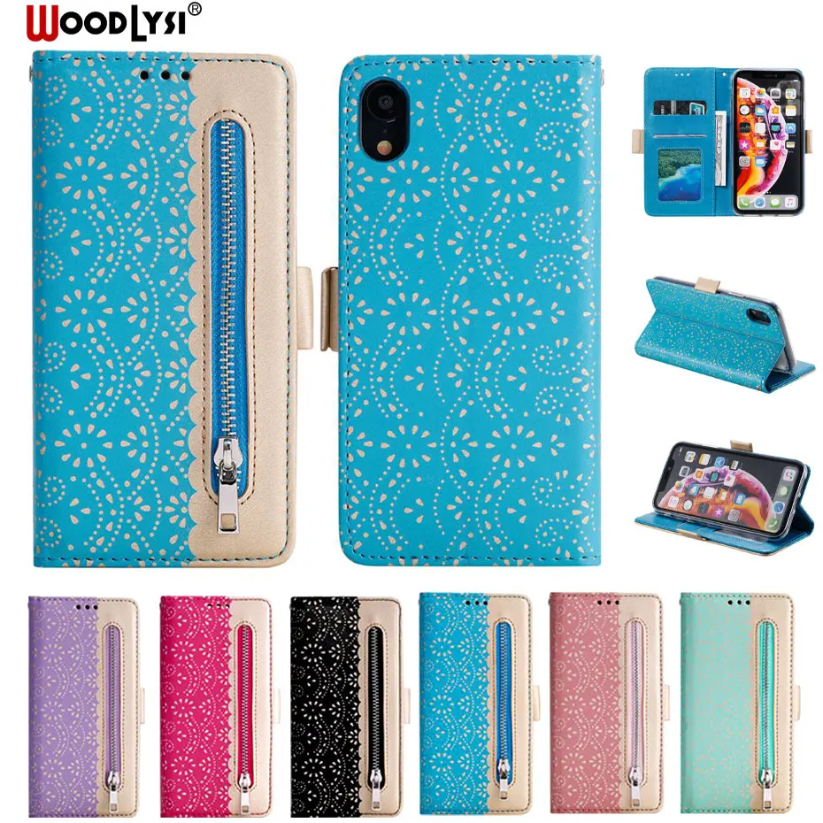 Luxury Zipper Leather Flip Case For iPhone 6 6s 7 8 Plus Wallet Phone Case For iPhone X XS XR XS MAX 11 Pro Max Lace Cover
Luxury Zipper Leather Flip Case For iPhone 6 6s 7 8 Plus Wallet Phone Case For iPhone X XS XR XS MAX 11 Pro Max Lace Cover