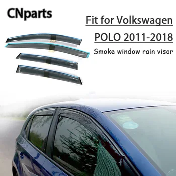 CNparts 4pcs ABS For Volkswagen Polo Hatchback 2011 2012-2018 Car Smoke Window Visor Keep Fresh Air convection Accessories
CNparts 4pcs ABS For Volkswagen Polo Hatchback 2011 2012-2018 Car Smoke Window Visor Keep Fresh Air convection Accessories