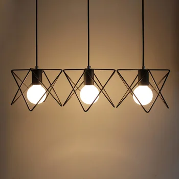Modern Pastoral 3 Head Wire Pendant Lights Restaurant Hanging Lamp American Country Living Room Indoor Linghting Droplight
Modern Pastoral 3 Head Wire Pendant Lights Restaurant Hanging Lamp American Country Living Room Indoor Linghting Droplight