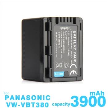 1Pc 3900mAh VW-VBT380 VBT380 VW-VBT190 VW VBT190 Battery for Panasonic Camera HC-V760 HC-V270 HC-V510 HC-V520
1Pc 3900mAh VW-VBT380 VBT380 VW-VBT190 VW VBT190 Battery for Panasonic Camera HC-V760 HC-V270 HC-V510 HC-V520