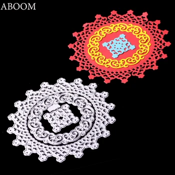 ABOOM Fresh 3PCS/Set Lace Round Pattern Die Cuts Scrapbooking Template Embossing Folder Metal Cutting Dies Album Paper Mold
ABOOM Fresh 3PCS/Set Lace Round Pattern Die Cuts Scrapbooking Template Embossing Folder Metal Cutting Dies Album Paper Mold