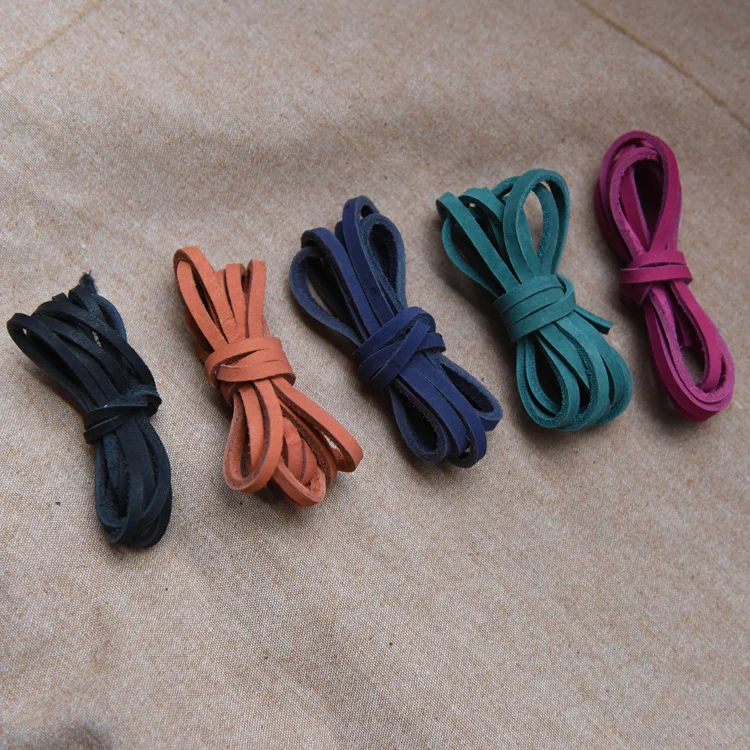 SICODA DIY leather cowhide rope braided rope threading string multi-functional leather string strips
SICODA DIY leather cowhide rope braided rope threading string multi-functional leather string strips