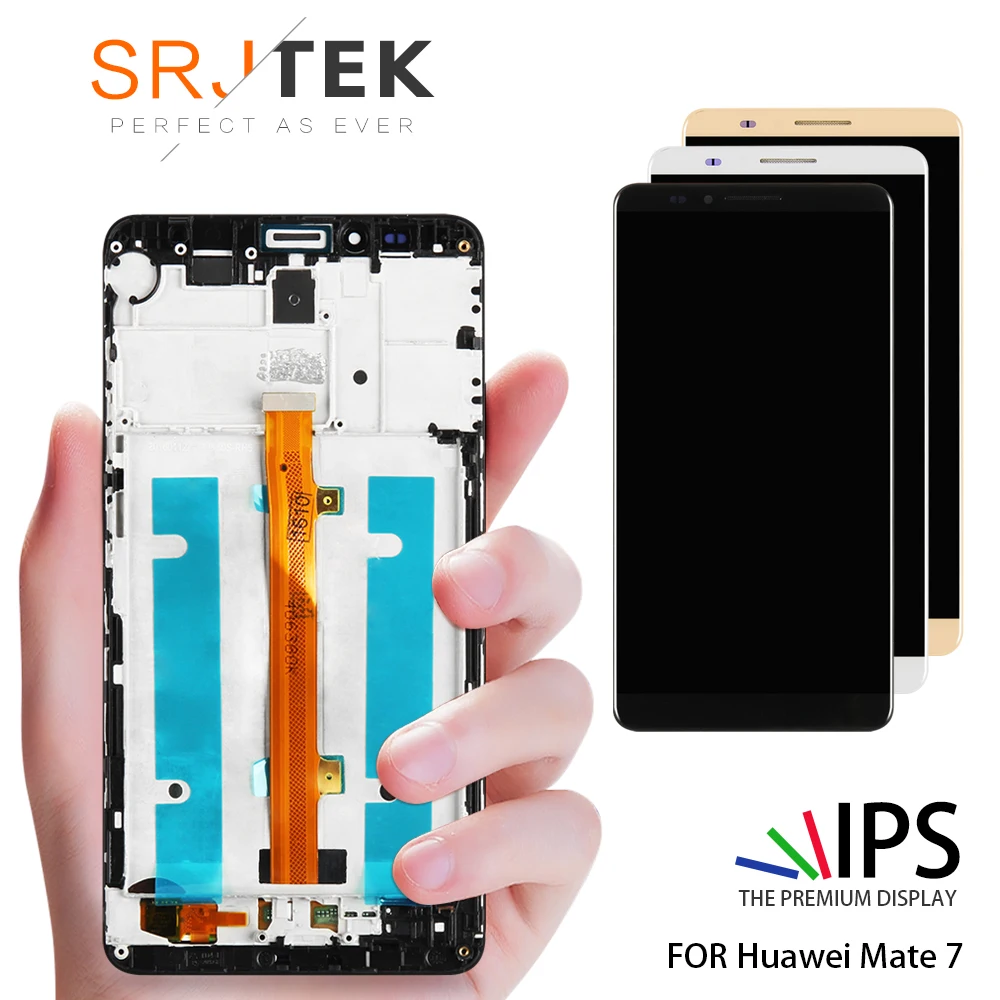 6'' 1920x1080 LCD For HUAWEI Mate 7 LCD Display Touch Screen Digitizer Replacement Parts MT7-TL00 MT7-CL00
6'' 1920x1080 LCD For HUAWEI Mate 7 LCD Display Touch Screen Digitizer Replacement Parts MT7-TL00 MT7-CL00