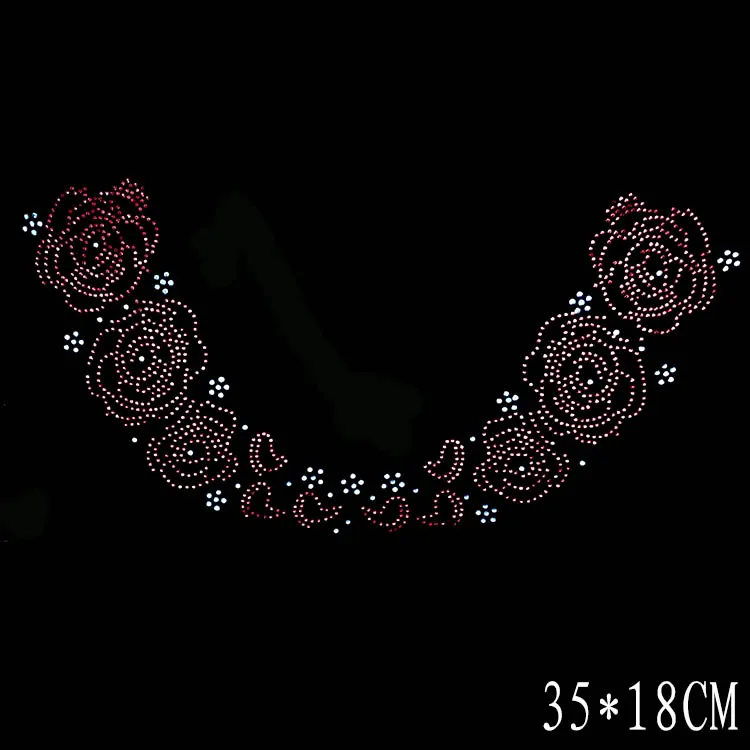 2pc/lot neckline flower Hot fix rhinstonne motif iron on crystal transfers design iron on clothes decor rhinestone applique
2pc/lot neckline flower Hot fix rhinstonne motif iron on crystal transfers design iron on clothes decor rhinestone applique