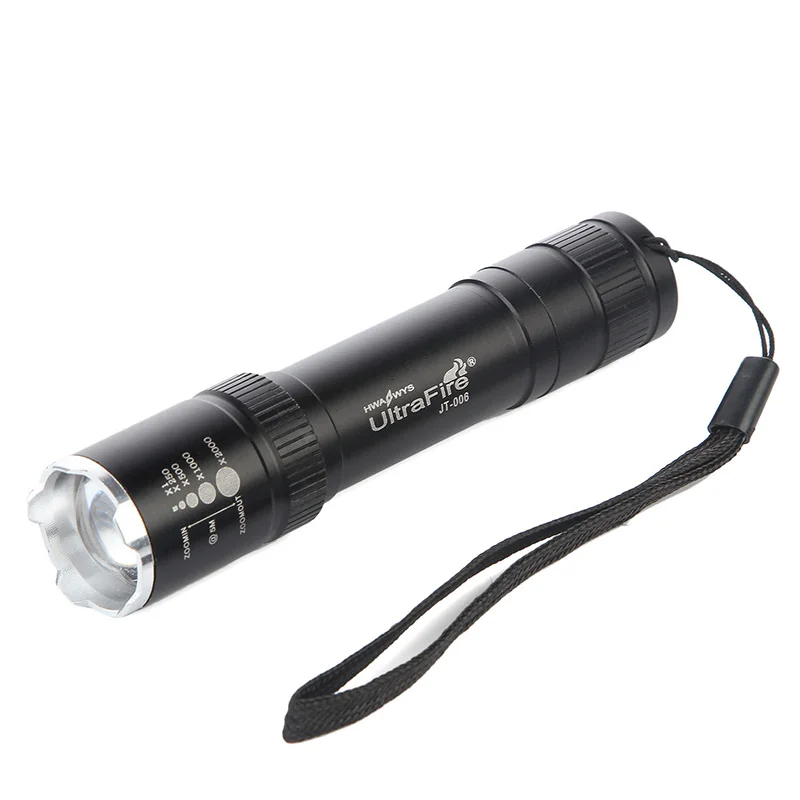 CREE Q5 LED Flashlight 3-Modes Waterproof