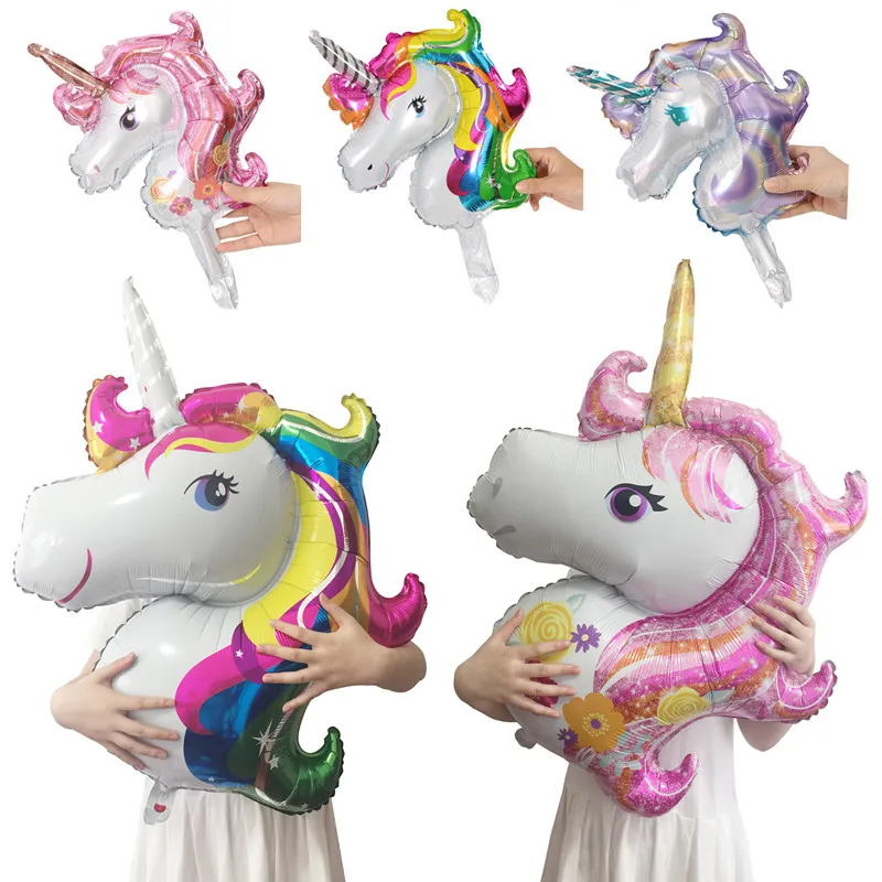 1pcs Rainbow Unicorn Aluminum Foil Balloons for Birthday Party Supplies Wedding Decorations Baby Shower helium Supplies Globo
1pcs Rainbow Unicorn Aluminum Foil Balloons for Birthday Party Supplies Wedding Decorations Baby Shower helium Supplies Globo