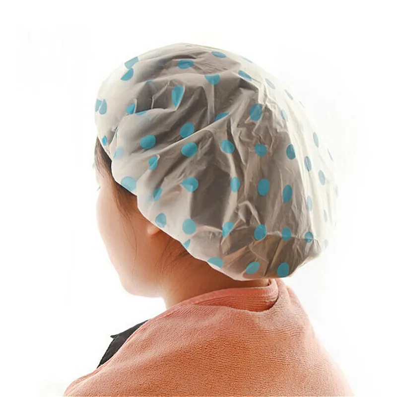 SUEF 1PCS Dot Waterproof Shower Cap Thicken Bath Hat Bathing Cap for Women Color Random@2
SUEF 1PCS Dot Waterproof Shower Cap Thicken Bath Hat Bathing Cap for Women Color Random@2