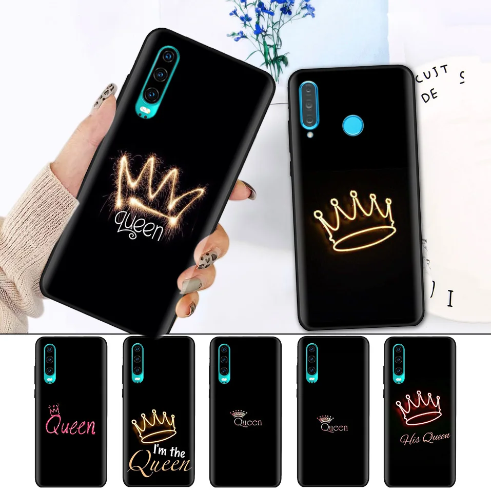 Black Silicone Cover Case for Huawei P30 P20 P10 Mate 20 10 Lite Pro Nova 4 4E 3E P Smart 2019 Plus Shell King Queen Couple Love
Black Silicone Cover Case for Huawei P30 P20 P10 Mate 20 10 Lite Pro Nova 4 4E 3E P Smart 2019 Plus Shell King Queen Couple Love