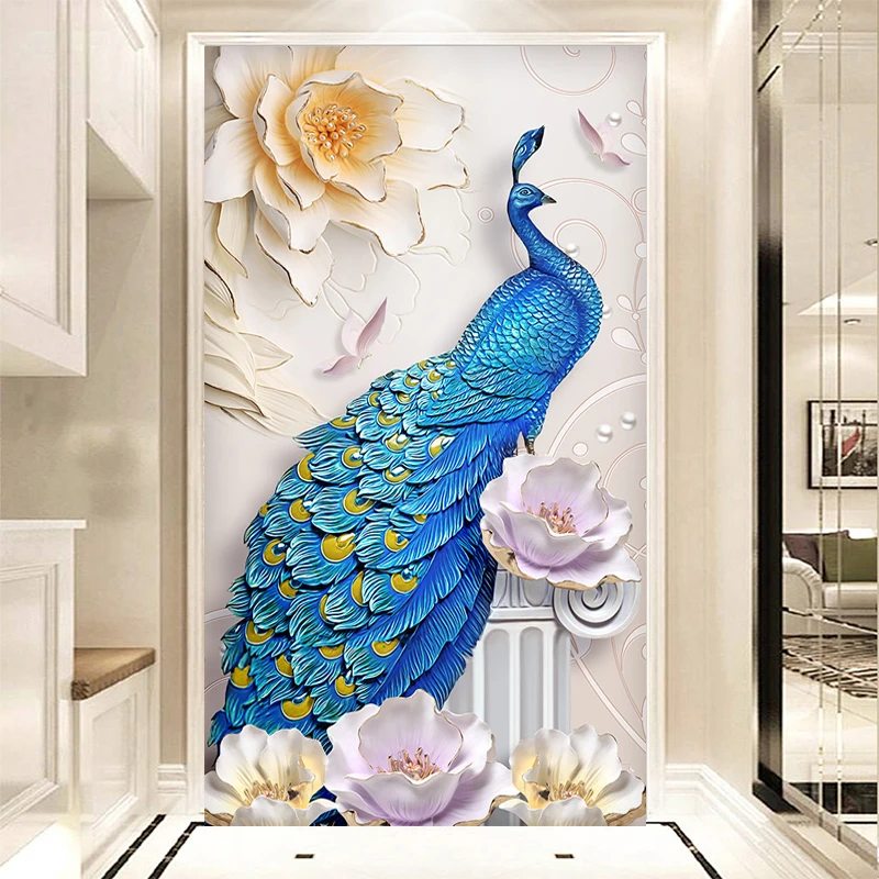 Nordic Relief Blue Peacock Diamond Painting Cross Stitch, DIY Diamond Embroidery, Full Drill Diamond Mosaic, Living Room Decor
Nordic Relief Blue Peacock Diamond Painting Cross Stitch, DIY Diamond Embroidery, Full Drill Diamond Mosaic, Living Room Decor