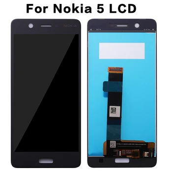 For Nokia 5 LCD Display Touch Screen Digitizer Assembly TA-1008 TA-1030 TA-1053 Pantalla Replacement 1280x720 5.2" For Nokia 5