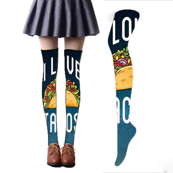 1Pair New stockings Women Over Knee Long stockings Cartoon Printed Thigh High Striped Patterned Thin stockings shy Sweet 6S-SW25
1Pair New stockings Women Over Knee Long stockings Cartoon Printed Thigh High Striped Patterned Thin stockings shy Sweet 6S-SW25