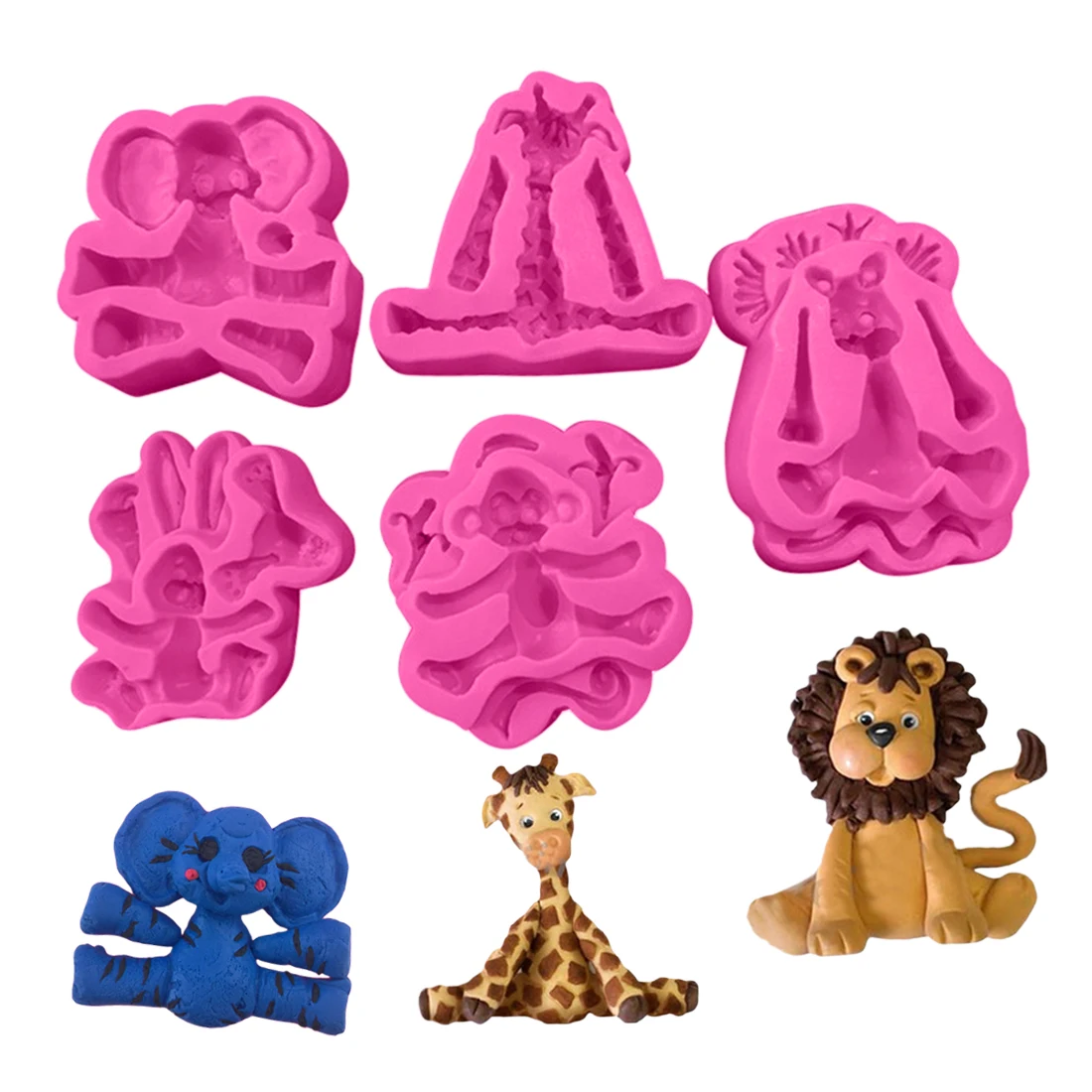 3D Animals Silicone Mold Rabbit Shape Fondant Cake Mold DIY Cake Decorating Tools Kitchen Accessories
3D Animals Silicone Mold Rabbit Shape Fondant Cake Mold DIY Cake Decorating Tools Kitchen Accessories