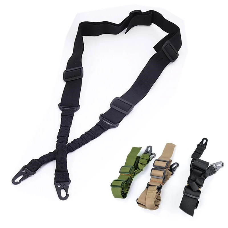 2 Point Sling Tactical Rifle Gun Sling CQB Elastic Bungee Snap Hook Strap Two Point Military Rifle Slings Sport Adjustable
2 Point Sling Tactical Rifle Gun Sling CQB Elastic Bungee Snap Hook Strap Two Point Military Rifle Slings Sport Adjustable