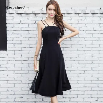 Solid Plus Size A-line Dress 2019 Women Summer Spaghetti Strap Sleeveless Strapless Mid-calf Casual Party Dress Work Midi Dress
Solid Plus Size A-line Dress 2019 Women Summer Spaghetti Strap Sleeveless Strapless Mid-calf Casual Party Dress Work Midi Dress