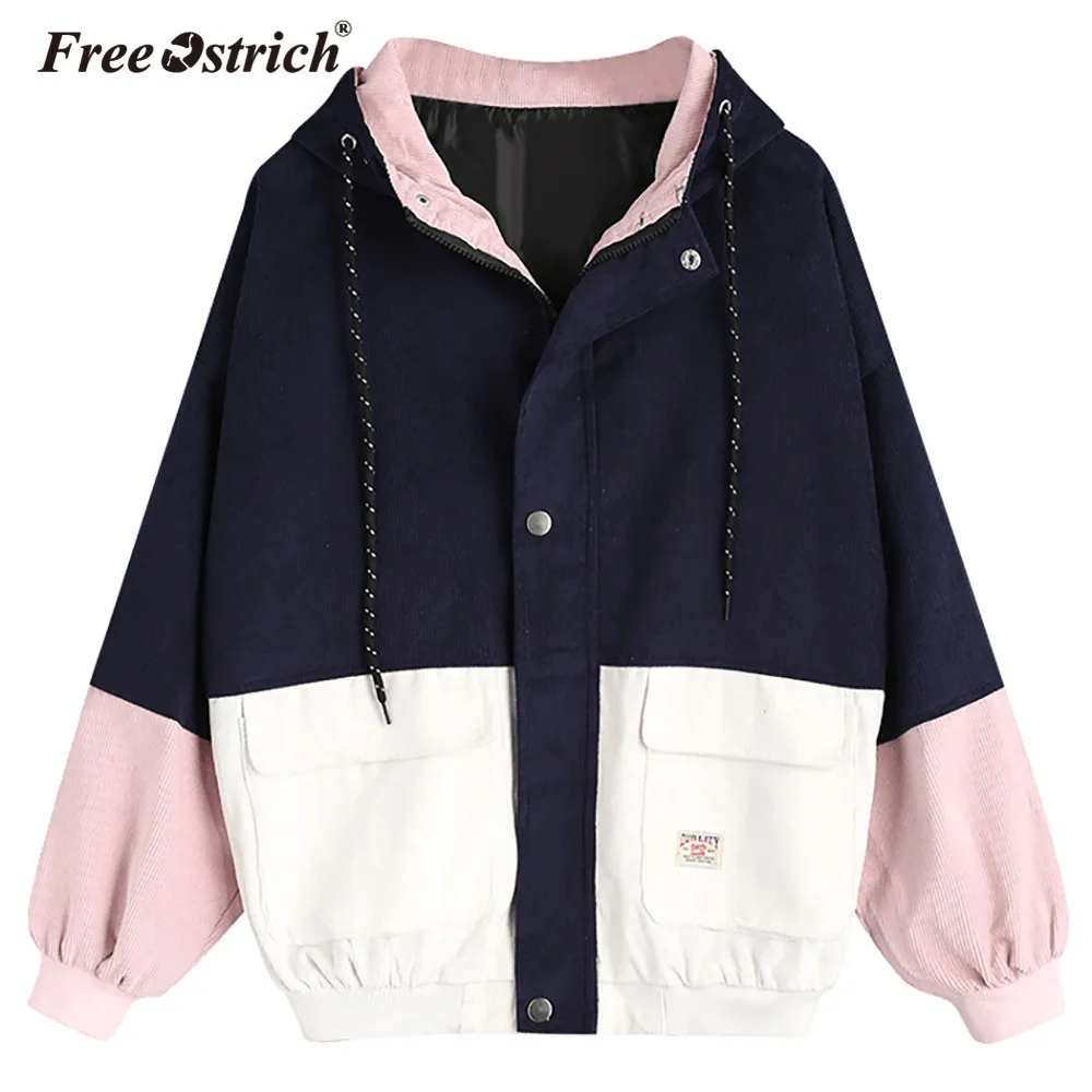 Free Ostrich Jacket Women Bomber Coat Zipper Button Pockets 2019 Winter Women Clothing Slim Solid Chaqueta Mujer Outerwear A3035
Free Ostrich Jacket Women Bomber Coat Zipper Button Pockets 2019 Winter Women Clothing Slim Solid Chaqueta Mujer Outerwear A3035