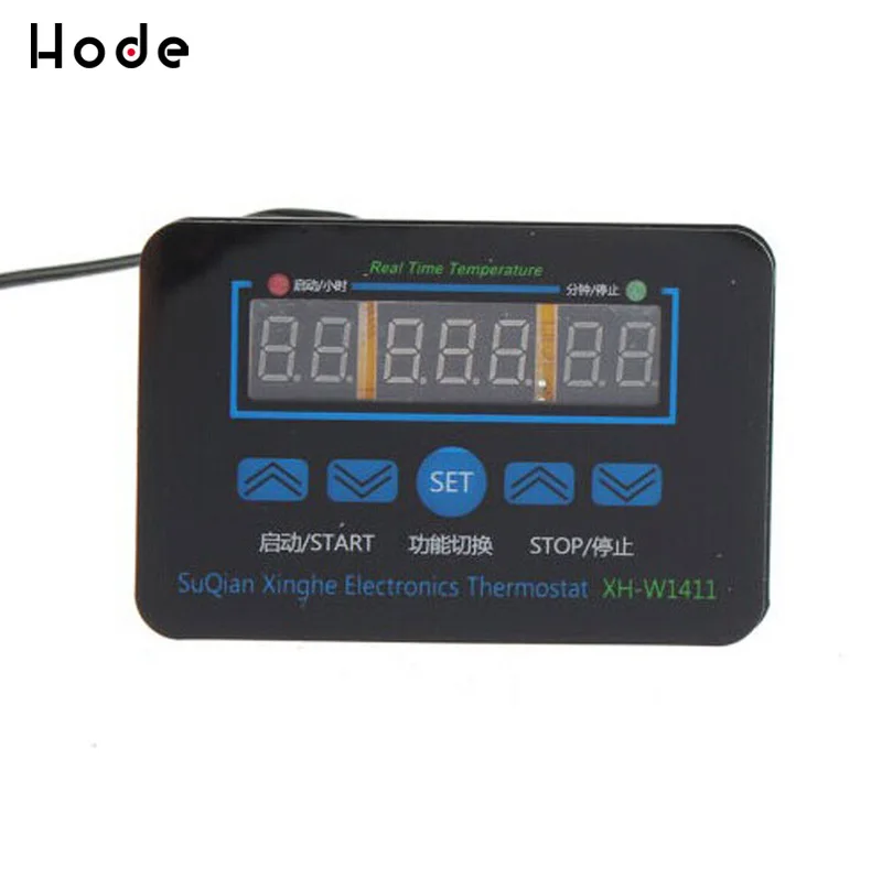 W1411 DC 12V LED Digital Temperature Controller Thermostat Control Switch Sensor For Greenhouses Aquatic Animal Husbandry
W1411 DC 12V LED Digital Temperature Controller Thermostat Control Switch Sensor For Greenhouses Aquatic Animal Husbandry