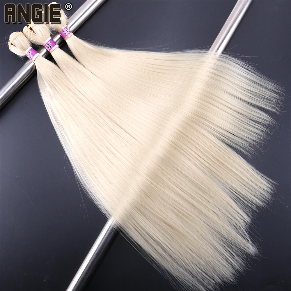 ANGIE Synthetic Straight Hair Bundles Hair Weave Extensions 16 18 20 Inches 3pieces/Lot Pure Color
ANGIE Synthetic Straight Hair Bundles Hair Weave Extensions 16 18 20 Inches 3pieces/Lot Pure Color
