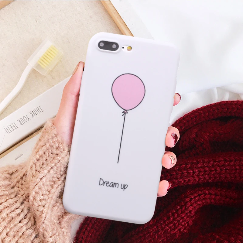 GYKZ Cute Cartoon Balloon Fitted Case For iPhone 7 XS MAX XR 8 6 6s Plus Pink White Silicone Soft Phone Cover For iPhone X Coque
GYKZ Cute Cartoon Balloon Fitted Case For iPhone 7 XS MAX XR 8 6 6s Plus Pink White Silicone Soft Phone Cover For iPhone X Coque