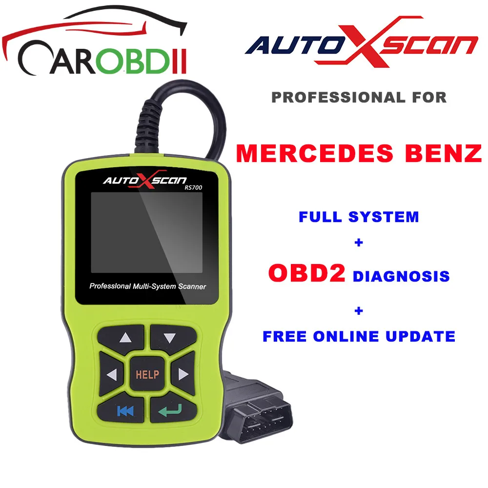 AUTOXSCAN RS700 OBD2 DIAGNOSTIC TOOL CODE SCANNER FOR MERCEDES OBD2 EOBD AUTO CAR BENZ AIRBAG SRS ABS ENGINE THAN CREATOR C502
AUTOXSCAN RS700 OBD2 DIAGNOSTIC TOOL CODE SCANNER FOR MERCEDES OBD2 EOBD AUTO CAR BENZ AIRBAG SRS ABS ENGINE THAN CREATOR C502