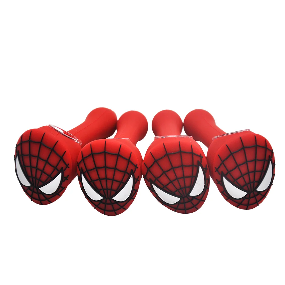 HORNET Red Spider-Man FDA Silicone Smoking Pipe 116MM Tobacco Pipes Unbreakable Silicone Herb Pipe Smoking Water Pipe
HORNET Red Spider-Man FDA Silicone Smoking Pipe 116MM Tobacco Pipes Unbreakable Silicone Herb Pipe Smoking Water Pipe