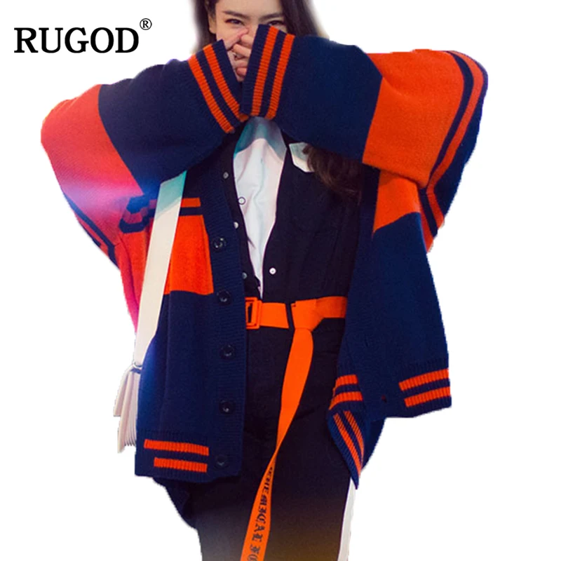 RUGOD Fashion Female Cardigans 2018 Autumn Casual O-Neck Single Breasted Batwing Sleeve Knitted Sweater For Women Sueter Mujer
RUGOD Fashion Female Cardigans 2018 Autumn Casual O-Neck Single Breasted Batwing Sleeve Knitted Sweater For Women Sueter Mujer