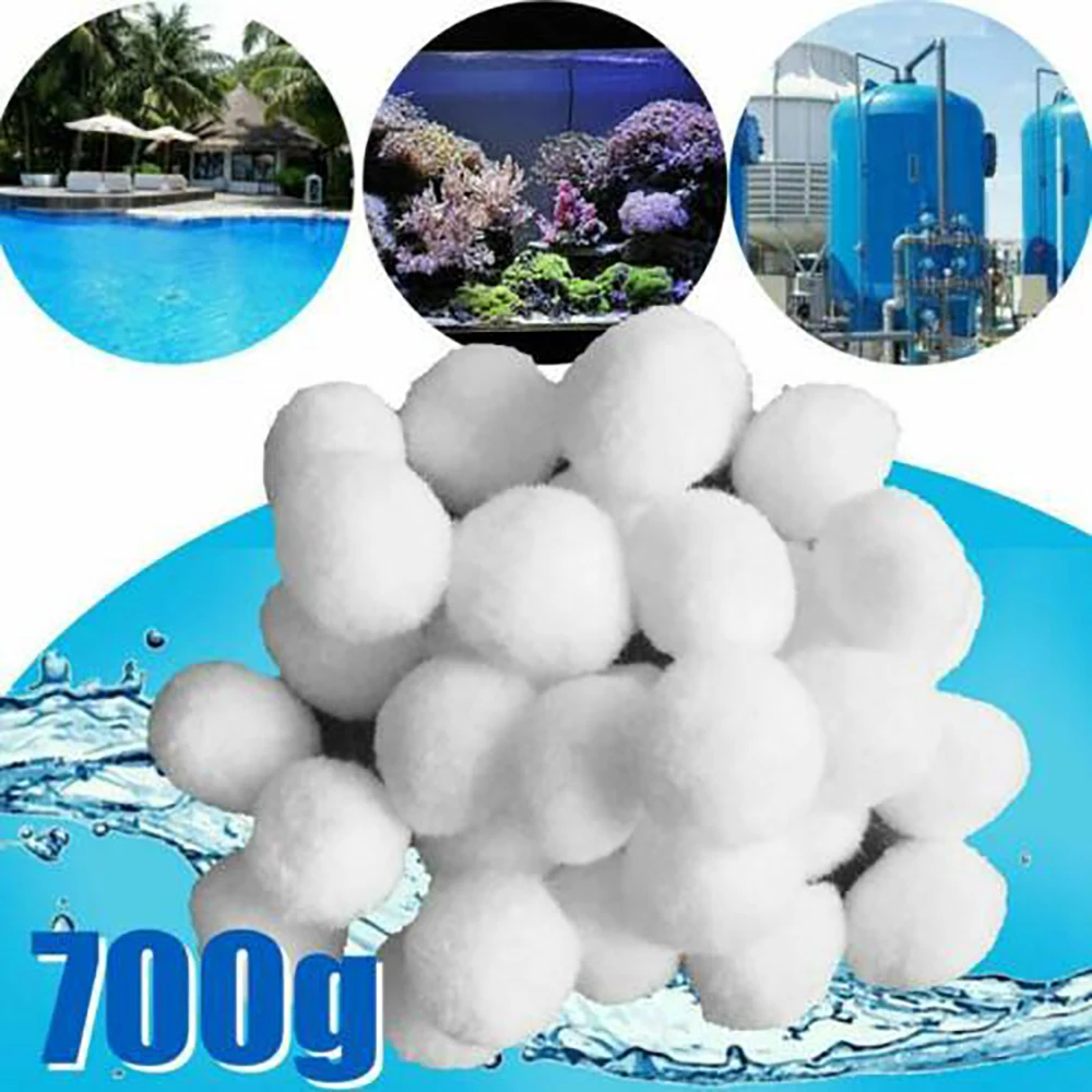 200/500/700g White Filter Balls Eco-friendly Swimming Pool Cleaning Equipment Filter Water Purification Fiber Cotton Balls
200/500/700g White Filter Balls Eco-friendly Swimming Pool Cleaning Equipment Filter Water Purification Fiber Cotton Balls