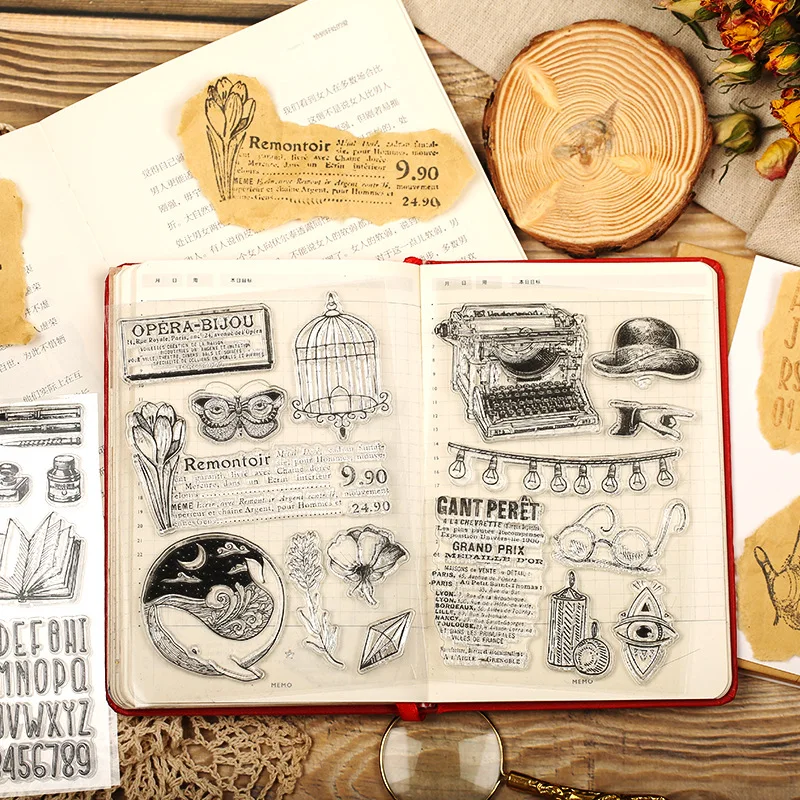 Vintage European Style Transparent Clear Silicone Stamp for Seal DIY Scrapbooking Photo Album Decorative Clear Stamp Sheets
Vintage European Style Transparent Clear Silicone Stamp for Seal DIY Scrapbooking Photo Album Decorative Clear Stamp Sheets