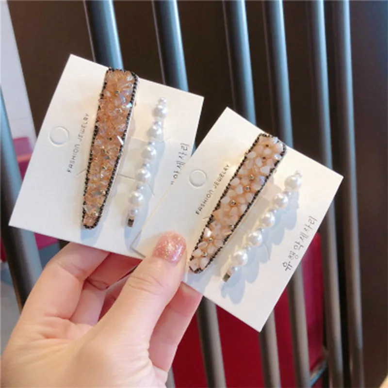 2019 Korea New Crystal Long Triangle Imitation Pearl Hair Clips Sets For Women Girls Hair Accessories Hairpins Barrettes
2019 Korea New Crystal Long Triangle Imitation Pearl Hair Clips Sets For Women Girls Hair Accessories Hairpins Barrettes