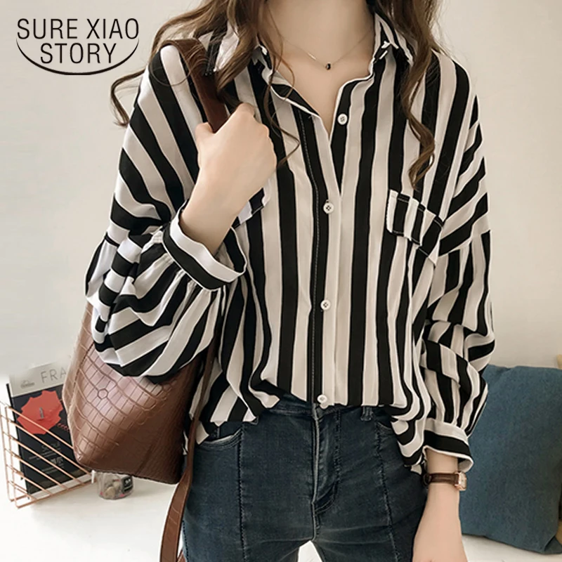 blusas mujer de moda 2018 womens tops and blouses plus size Striped Chiffon Office Lady Turn-down Collar lantern Sleeve 1728 50
blusas mujer de moda 2018 womens tops and blouses plus size Striped Chiffon Office Lady Turn-down Collar lantern Sleeve 1728 50