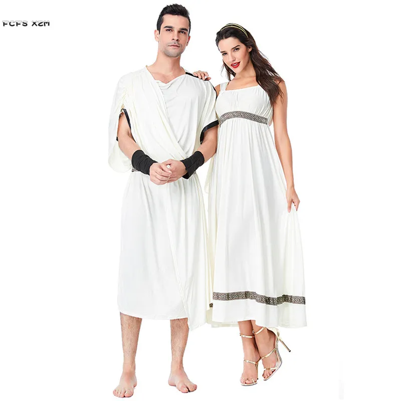 Lovers' clothes Halloween Greek mythology Costumes Ancient God and Goddess Athena Cosplays Carnival Purim Masquerade party dress
Lovers' clothes Halloween Greek mythology Costumes Ancient God and Goddess Athena Cosplays Carnival Purim Masquerade party dress