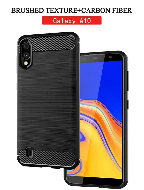 For Samsung Galaxy A10 Case Silicone Rugged Armor Carbon Fiber Soft Brushed TPU Back Cover For Samsung Galaxy A10 Cases Fundas
For Samsung Galaxy A10 Case Silicone Rugged Armor Carbon Fiber Soft Brushed TPU Back Cover For Samsung Galaxy A10 Cases Fundas