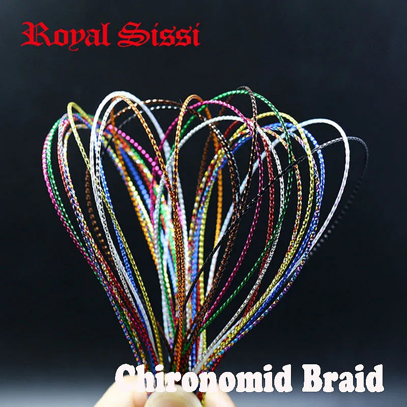 Royal Sissi hot 12 Colors Fly Tying Glitter Rib Zebra Chironomid Nymph Braid miniature mylar cord shiny body Fly Tying Materials
Royal Sissi hot 12 Colors Fly Tying Glitter Rib Zebra Chironomid Nymph Braid miniature mylar cord shiny body Fly Tying Materials